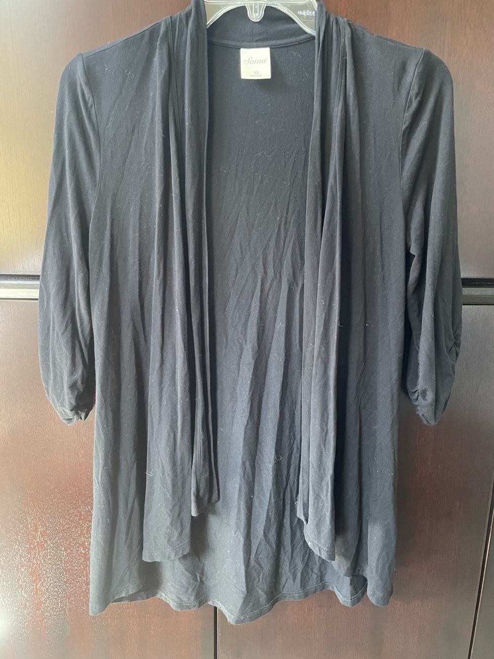 Soma Black Lightweight Cardigan